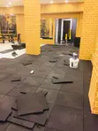 Tiles za Sakafu ya Gym za Rubber za Heavy Duty 14mm - 2