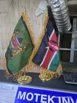 Executive Golden Table Flags with Stands - 2