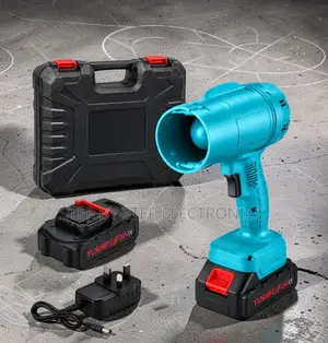 24V Air Blower Inachajiwa na Betri Zinazodumu na Kuchaji Haraka
