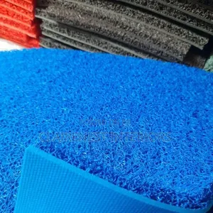 Ushikizo wa PVC wa Bluu Imara - Kwa Mita