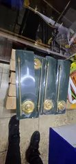 Executive Silver and Golden Flag Poles - 1