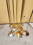 Executive Silver and Golden Flag Poles - 4