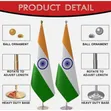 Executive Display Flags with Flag Poles - 3