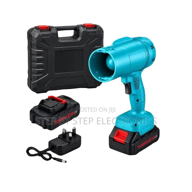 High Speed Turbo Fan Motor 24V Cordless Rechargeable Air Blower - 1