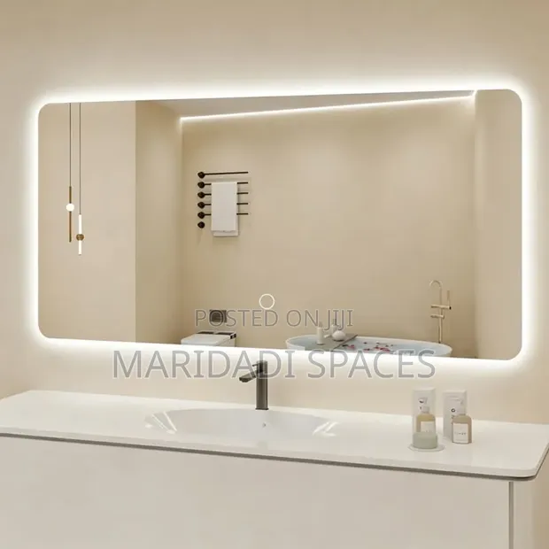 Premium LED Backlit Mirror - Modern & Elegant - 1