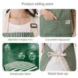Stripes Cotton Linen Aprons - 4