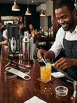 Professional 750ml Bartender Kit with Cylinder Case - 2