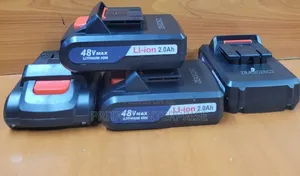 Lithium-Ion Rechargeable Battery & Charger for Cordless Tools