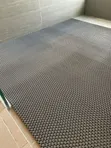 Grey Perforated PVC Anti-Slip Mats - 1