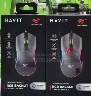 Havit Gamenote MS1029 Panya ya Michezo yenye Mwanga wa RGB