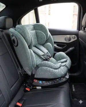 Sage Green 360 Swivel Isofix Car Seat