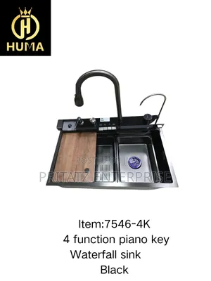 Sinki la Jikoni la Smart na Vitufe vya Piano