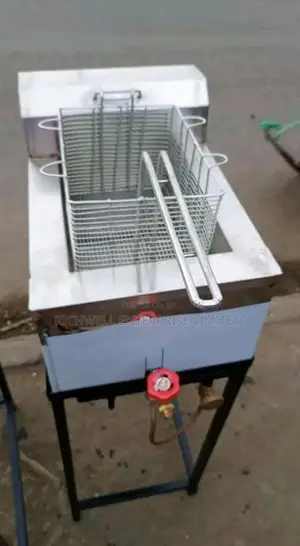 10L Heavy-Duty Gas Deep Fryer - Mpya Kabisa