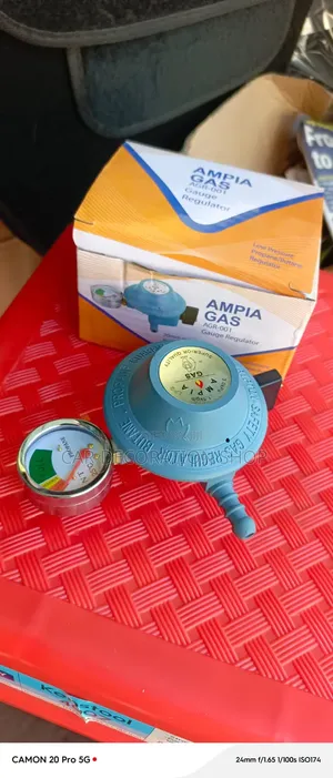 Ampia Gas Regulator na Gauge kwa Silinda ya 13kg