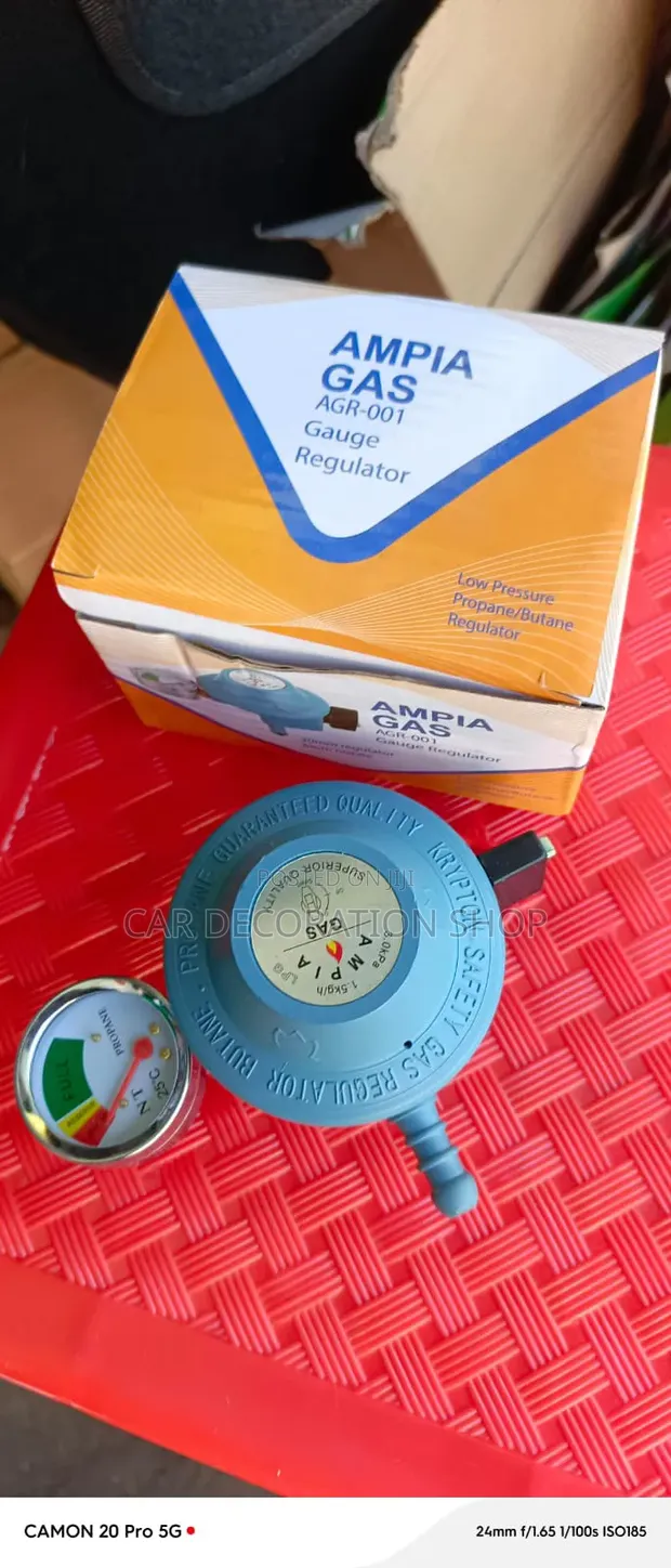 Regulator ya Gesi na Kipimo - Hutambua Mabadiliko ya Shinikizo - 1
