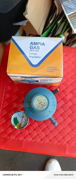 Regulator ya Gesi ya Chini ya Shinikizo ya 13kg na Kipimo cha Shinikizo