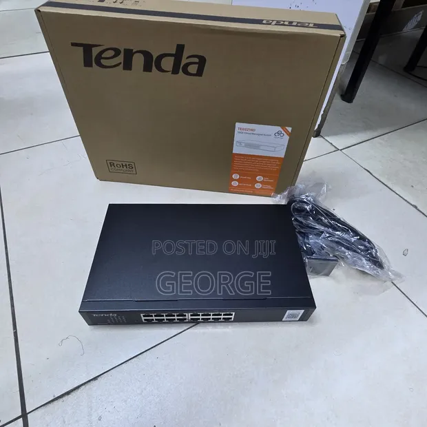 Tenda TEG2216D 16-Port Gigabit Managed Switch - 1