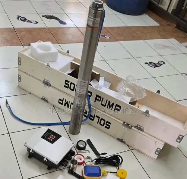 Solar Submersible Pump yenye Controller (123m Head) - 1
