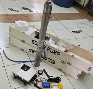 Solar Submersible Pump yenye Controller (123m Head)