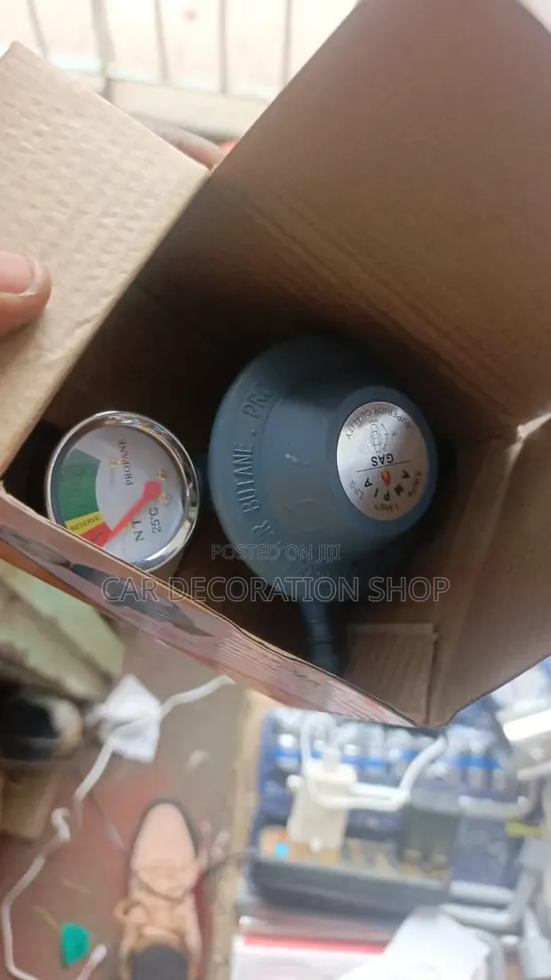 13kg Ampia Gas Cylinder yenye Gas Gauge - 1