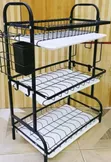 Kikapu cha Jikoni cha Kisasa cha Tier 3 na Organizer - 2