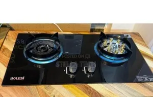 Bolesi Hob ya Gesi ya Vichemsho 2 na Sensor na Wok Burner