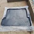 Heavy Duty Black Textured Rubber Prado Boot Liner Tray Mat - 1
