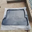 Heavy Duty Black Textured Rubber Prado Boot Liner Tray Mat - 2
