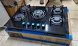Bolesi Cooker ya Gesi Kamili ya 5-Burner na Kioo cha Tempered - 1