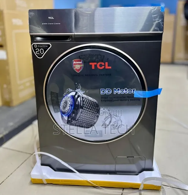 TCL Mashine ya Kufulia 10/7kg Osha na Kausha - 1