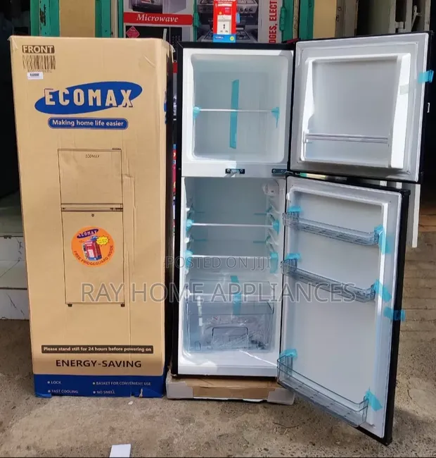 Ecomax Friji la Double Door 138 Litres - 1