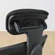 Swivel Study Mesh Chair with Headrest - Black - 5