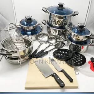 Marwa Cookware Set ya Vipande 30