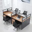 Modular Workstation Desk - 4 People - 2