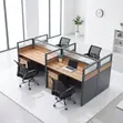 Modular Workstation Desk - 4 People - 3