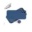 Blue Silicone Back Case ya Oppo A78 4G - 2