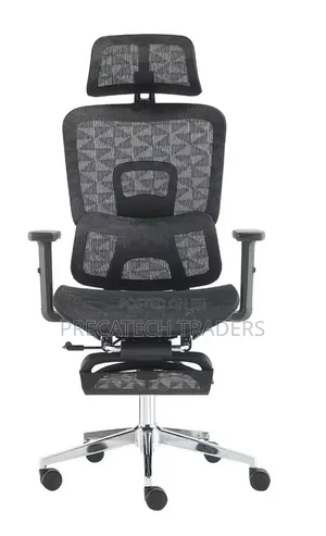 Kiti cha Ofisi cha Premium Executive chenye Headrest & Footrest