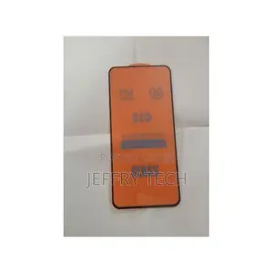 Oppo Reno 5F Screen Protector ya Tempered Glass - Nyeusi