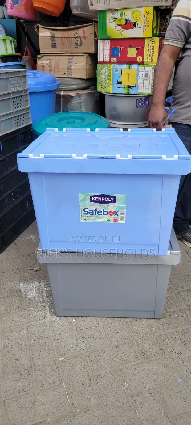 Sanduku za Uhifadhi za Plastiki za Ubora Mpya kwa Wahamiaji - 1