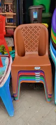 Skyplast Armless Plastic Chairs - 2