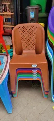 Skyplast Armless Plastic Chairs - 3