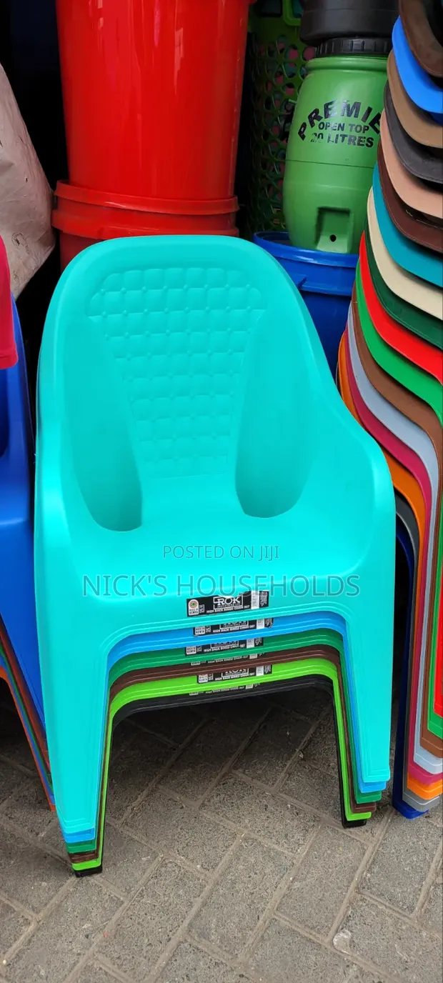 Modern Rok Zurich Plastic Chairs (Brand New) - 1