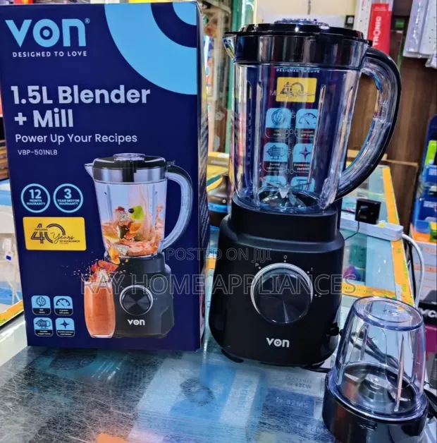 Von Blender 2-in-1 - Mpya Kabisa - 1