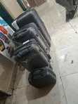 Set ya Mizigo ya Kifahari ya Kesi 4 kwa 1, Haiwezi Kuvunjika - 2