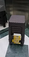 Brand New Brown Plastic Stool - 2