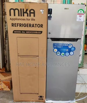 Mika Direct Cool 168L Double Door Refrigerator