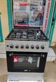 Mika Standing Cooker 60x60 3 Gesi + 1 Plate ya Umeme - 1