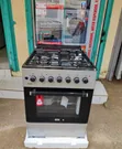 Mika Standing Cooker 60x60 3 Gesi + 1 Plate ya Umeme - 2