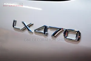 Polished Chrome Finish LX470 Emblem