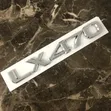 Polished Chrome Finish LX470 Emblem - 2